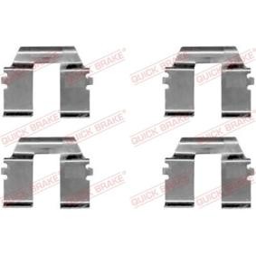 Zubehörsatz, Scheibenbremsbelag 109-1232 von KAWE günstig für 11,15 € online kaufen