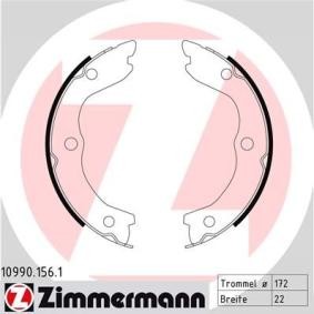 Bremsbackensatz, Feststellbremse für NISSAN von ZIMMERMANN