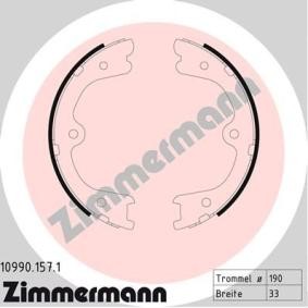 Bremsbackensatz, Feststellbremse für NISSAN von ZIMMERMANN