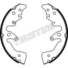 Bremsbackensatz für SUBARU von TRUSTING