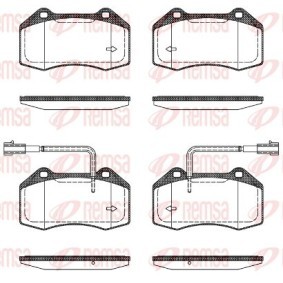 Bremsbeläge für ABARTH von KAWE