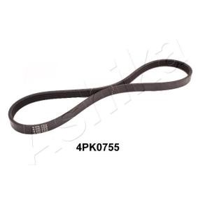 Keilrippenriemen des Herstellers ASHIKA - Originalware Artikelnummer: 112-4PK0755