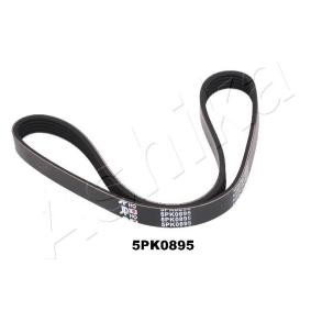Compre Correia trapezoidal estriada da ASHIKA 112-5PK895 a um preço baixo por 11,56 €