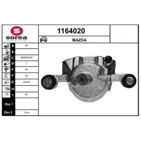 Bremssattel des Herstellers SNRA - Originalware Artikelnummer: 1164020