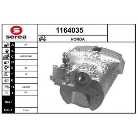 Bremssattel des Herstellers SNRA - Originalware Artikelnummer: 1164035