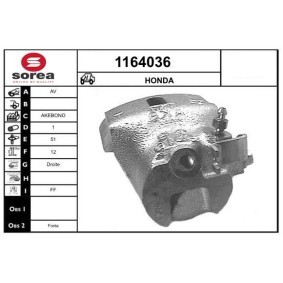 Bremssattel des Herstellers SNRA - Originalware Artikelnummer: 1164036