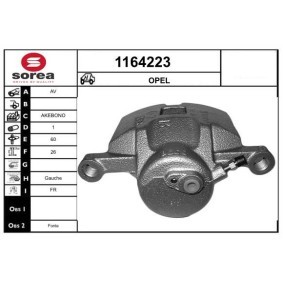 Achetez des Étrier de frein SNRA 1164223 à prix pour 148,07 €