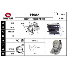 Anlasser für TOYOTA von EAI