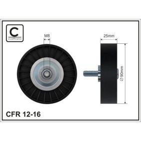 Compre Polia de desvio / de guia, correia trapezoidal estriada da CAFFARO 12-16 a um preço baixo por 10,97 €