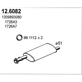 Køb Mellempotte af ASSO 12.6082 til den lave pris 1019,69 DKK