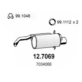 Acquista Marmitta da ASSO 12.7069 a buon mercato per soli 181,52 €