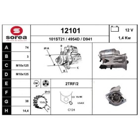 Köp Startmotor av EAI 12101 till det låga priset 2403,86 kr