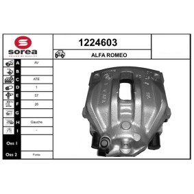 Bremssattel für ALFA ROMEO von SNRA