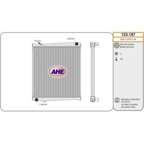 Acquista Radiatore motore da AHE 123.187 a buon mercato per soli 292,05 €