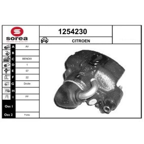 Bremssattel 1254230 von SNRA günstig für 124,42 € online kaufen