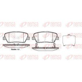 Compre Pastilhas de travão da KAWE 1274 02 a um preço baixo por 43,11 €