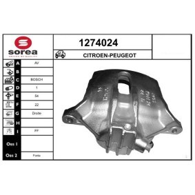 Bremssattel 1274024 von SNRA günstig für 90,54 € online kaufen