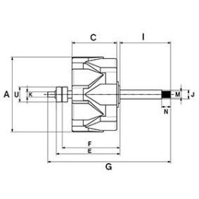 Compre Induzido, motor de arranque da HC-Cargo 134514 a um preço baixo por 26,01 €