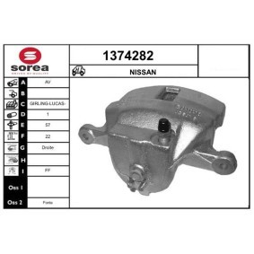 Bremssattel 1374282 von SNRA günstig für 108,13 € online kaufen