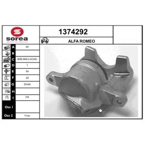 Bremssattel für ALFA ROMEO von SNRA
