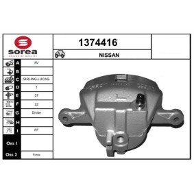 Bremssattel 1374416 von SNRA günstig für 122,80 € online kaufen