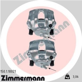 Bremssattel 150.1.10021 von ZIMMERMANN günstig für 86,51 € online kaufen