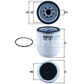 Kraftstofffilter für RENAULT TRUCKS von MAGNETI MARELLI