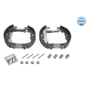 Achetez des Kit de freins, freins à tambours MEYLE 16-14 533 0016/K à prix pour 105,57 €