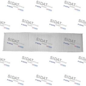 Innenraumfilter 168 von SIDAT günstig für 29,03 € online kaufen