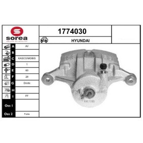 Bremssattel für HYUNDAI von SNRA