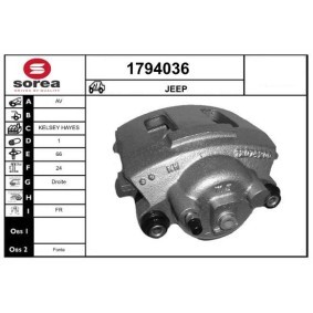 Acquista Pinza freno da SNRA 1794036 a buon mercato per soli 134,36 €