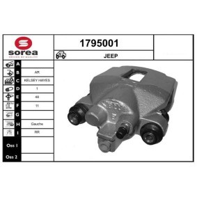 Acquista Pinza freno da SNRA 1795001 a buon mercato per soli 115,75 €