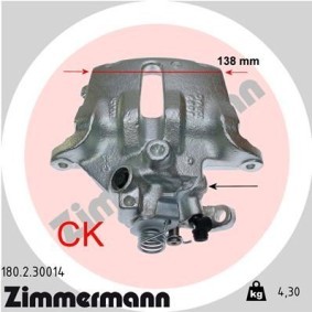 Bremssattel 180.2.30014 von ZIMMERMANN günstig für 153,45 € online kaufen