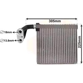 Acquista Evaporatore climatizzatore da VAN WEZEL 1800V467 a buon mercato per soli 536,08 €