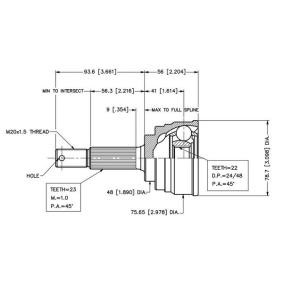 Acquista Kit giunti semiasse da VEMA 18643 a buon mercato per soli 34,01 €