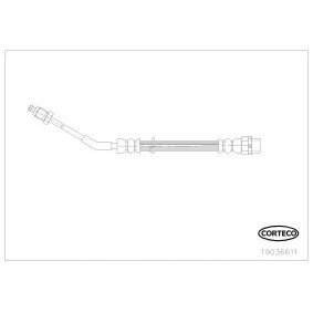 Bremsschlauch für BMW von CORTECO