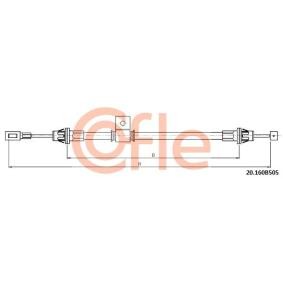 Handbremsseil 20.160B505 von COFLE günstig für 29,96 € online kaufen