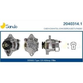 Køb Generator af SANDO 2010126.2 til den lave pris 1768,78 DKK