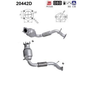Compre Catalisador de AS online para BT-50 Camião de plataforma/chassis (CD, UN) a preços moderados