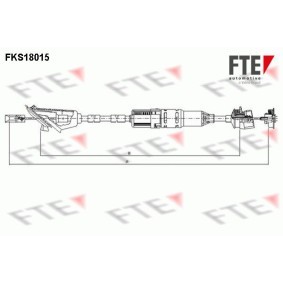 Bremsschlauch 206E.527E.0.1 von FTE günstig für 13,66 € online kaufen