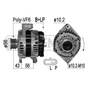 Köp Generator av ERA 209135 till det låga priset 5579,91 kr