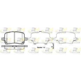 Compre Pastilhas de travão da ROADHOUSE 21089.12 a um preço baixo por 58,44 €