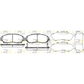 Acquista Kit pastiglie freni da ROADHOUSE 21171.12 a buon mercato per soli 40,57 €