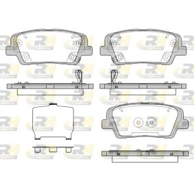 Compre Pastilhas de travão da ROADHOUSE 21274.09 a um preço baixo por 45,51 €