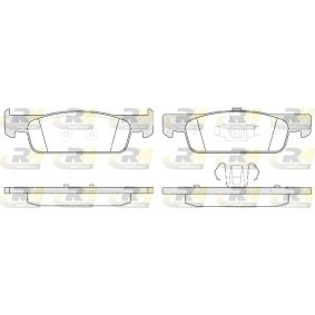 Bremsbeläge 21540.00 von ROADHOUSE günstig für 33,63 € online kaufen