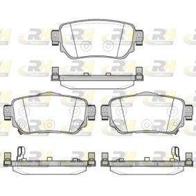 Bremsbeläge 21582.02 von ROADHOUSE günstig für 27,57 € online kaufen