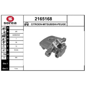Bremssattel für MITSUBISHI von EAI