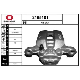 Bremssattel für NISSAN von EAI