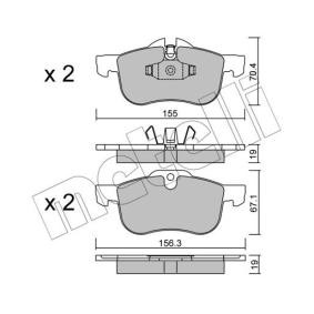 Bremsbeläge 22-0307-0 von METELLI günstig für 41,18 € online kaufen