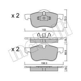 Bremsbeläge 22-0309-0 von METELLI günstig für 42,77 € online kaufen